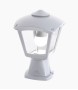 Baliza Sobremuro Eclox E27 Blanca IP54 - AtrapatuLED