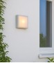 Aplique Exterior Pared E27 Blanco Gardenia