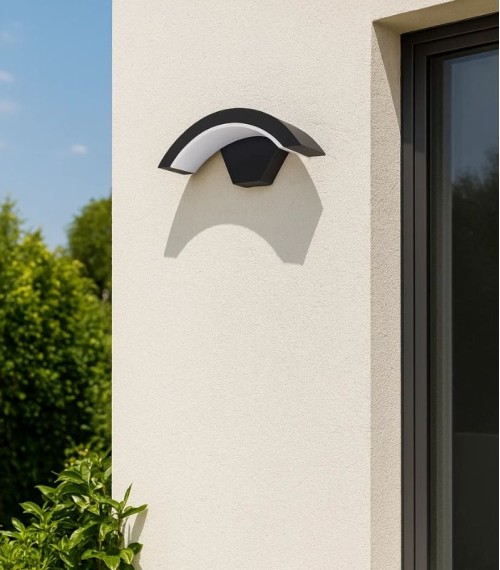 Aplique LED 6w Gris Antracita IP54